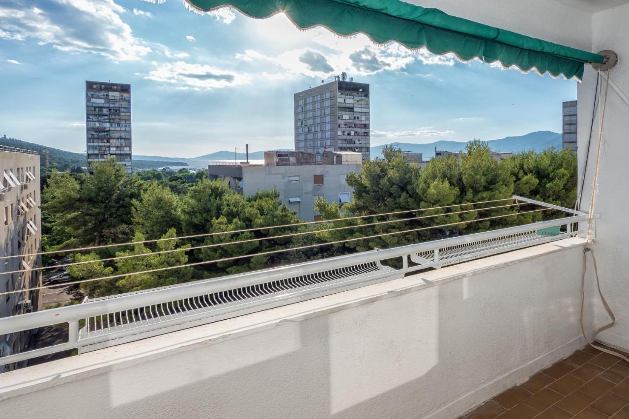 3-Bedroom Sea View Apartment - Balcony, Elevator - Spinut, Split Zewnętrze zdjęcie